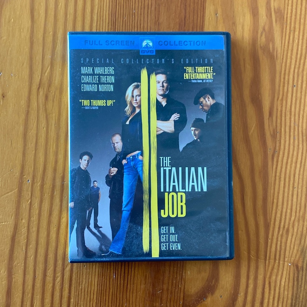 DVD THE ITALIAN JOB